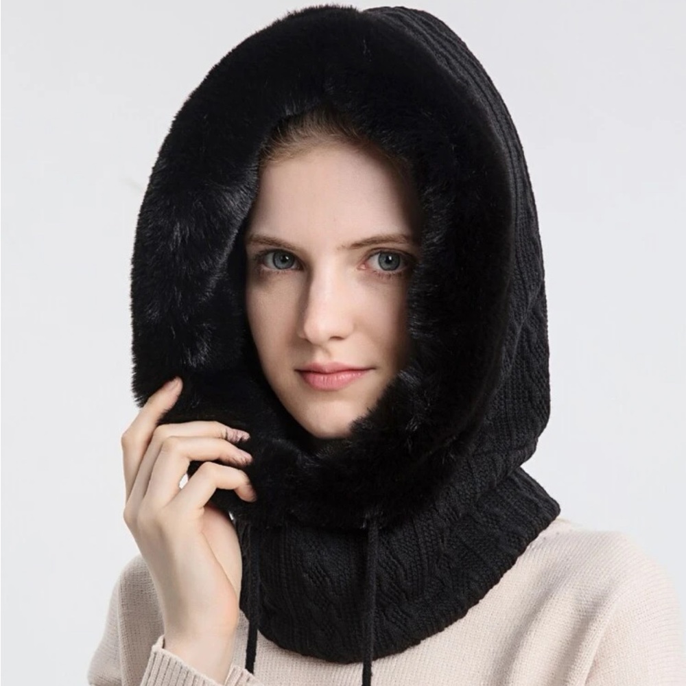 Solid Fuzzy Hat